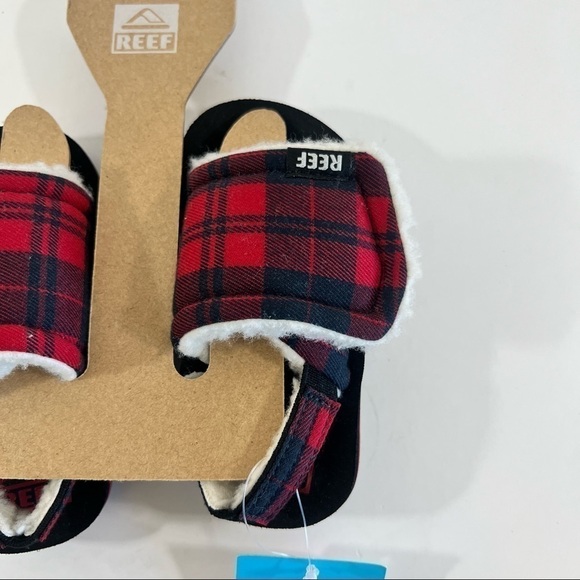 Reef Toddler Slip Ons Plaid NEW - Picture 4 of 10